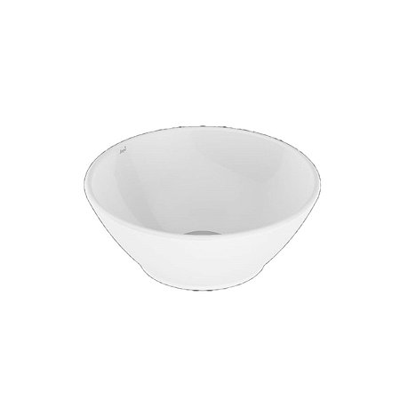 Cuba Redonda Lavabo Banheiro Apoio Branca Udine 27cm Japi