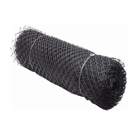Tela Pvc Proteção Viveiro Preto Rolo  1x50M