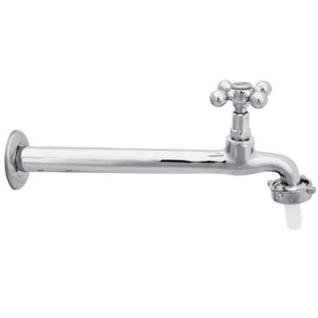 Torneira Longa Comprida Pia Tanque Jardim Cozinha 22cm