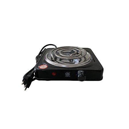 Fogão Fogareiro Elétrico Portátil Viagem Camping 1000W 127V