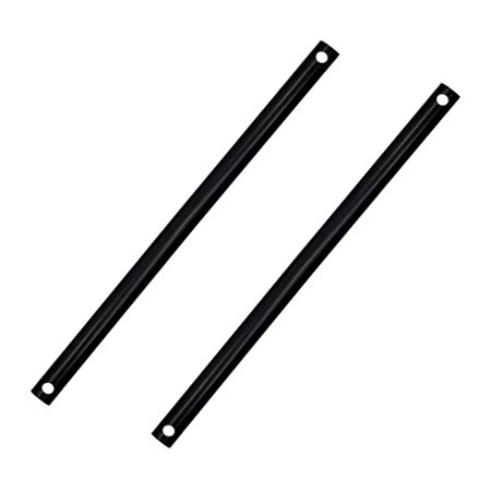 Kit 2 Vara Cremona Varão Vareta Haste Reforçada Janela Preto