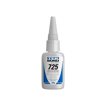 Cola Líquida Adesiva Instantânea Multiuso 20g 725 Tekbond