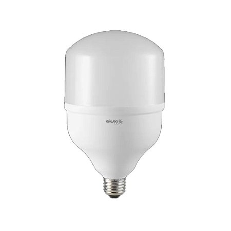 Lâmpada Bivolt Bulbo Led E27 Luz Branco Frio 6500K 50W