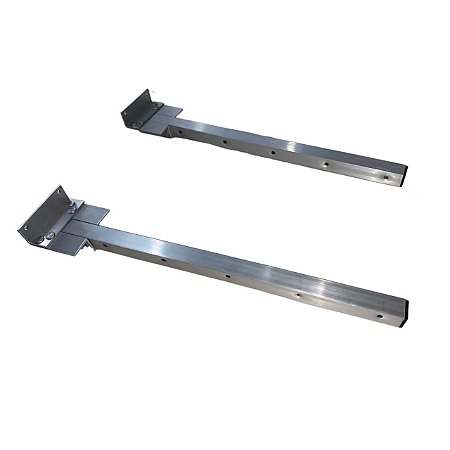 Varal Articulado Retrátil Dobrável Parede Prata 50cm C/ Fio