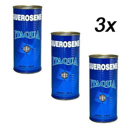 Kit 3 Querosene P/ Limpeza Manutenção Desengordurante 900ml
