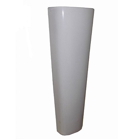 Coluna Tanque Apto Mármore Sintético 64cm Branco Rorato
