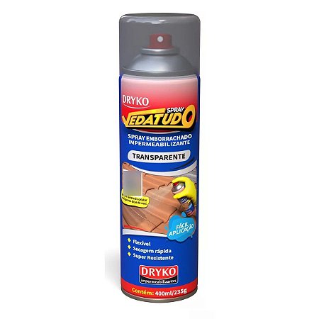 Spray Emborrachado Impermeabilizante Borracha Líquida 400ml