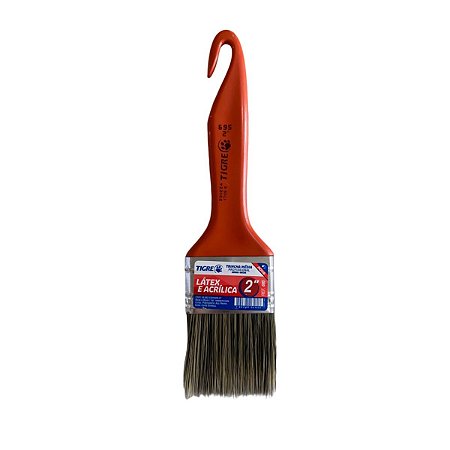 Trincha Pincel P/ Pintura Tinta Látex Acrílica 2'' Tigre