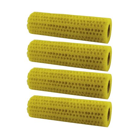 Kit 4 Rolo Pintura Espuma Textura Chapisco Rolado 23cm Tigre