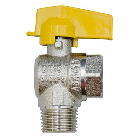Registro Válvula Esférica 90° RM x RF 1/2'' Pex Gás Astra