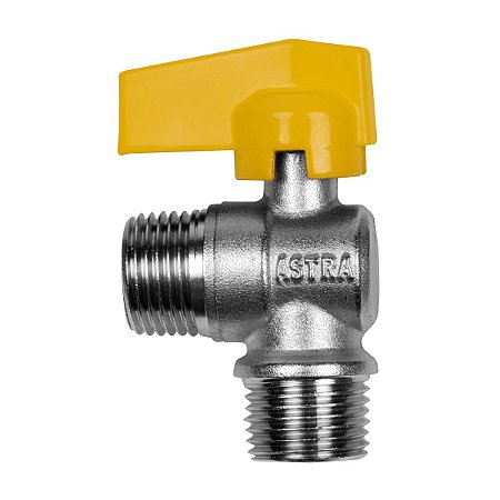 Registro Válvula Esférica 90° RM X RM 1/2'' Pex Gás Astra