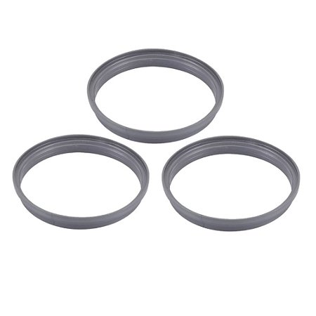 Kit 3 Porta Grelha Ralo Redondo Caxilho Cinza 150mm Tigre