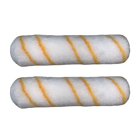 Kit 2 Rolo P/ Pintura Lã Antirrespingo Econômico 23cm Tigre