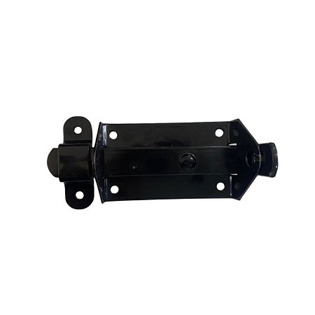 Trinco Fecho Chato P/ Portão Porta Cadeado 11x5cm Nº4 Preto