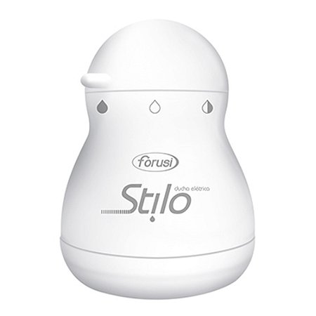 Chuveiro Elétrico Parede Stilo 5400W 220V 3T Branco Forusi