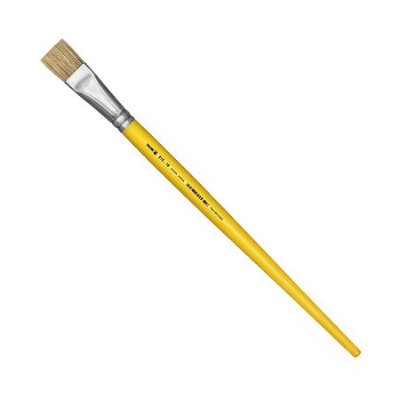 Pincel Chato Longo Cerda Natural 815-18 Nº18 Grosso Tigre