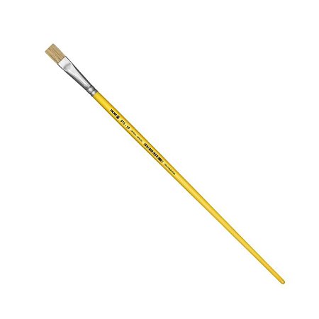 Pincel Chato Longo Cerda Natural 815-10 Nº10 Médio Tigre