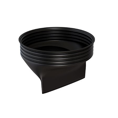 Ralo Anti Espuma Odor Inseto Mau Cheiro 100mm Preto Estrela