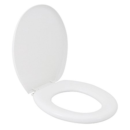 Assento Sanitário Oval Universal Almofadado Branco Astra