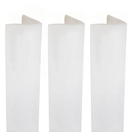 Kit 3 Protetor Protege Quina Cantos Cantoneira Branco 7x7 2m