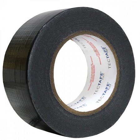 Fita Adesiva Tecido Multiuso Silver Tape 48mmX50m Preta