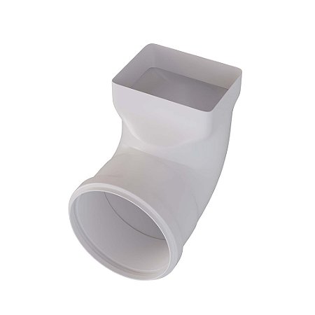 Joelho Cotovelo P/ Calha Pluvial Quadrado 75mm Estrela