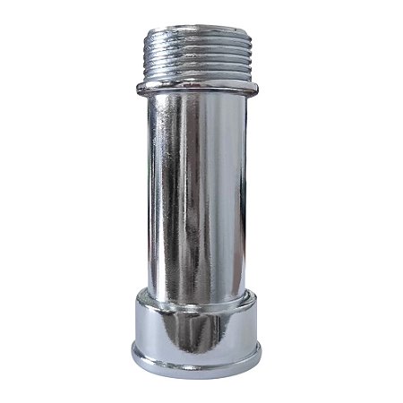 Extensão P/ Torneira Longa 1/2'' 76mm Metal Cromado Garden