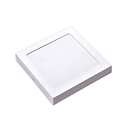 Painel Plafon LED Sobrepor Quad Luz Neutra 4000K 24W 29cm