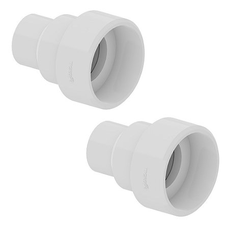 Kit 2 Adaptador Máquina Lavar Louça Universal PVC Tigre