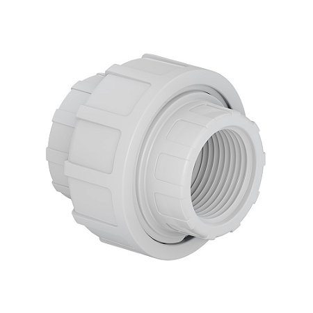 União Roscável C/ Rosca PVC 32mm 1'' Branco Tigre