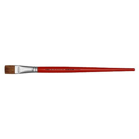 Pincel Chato Reto Pelo Orelha de Boi 181 Nº18 Tigre