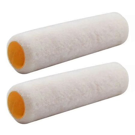 Kit 2 Rolo P/ Pintura Epóxi Industrial Resina Esmalte 23cm