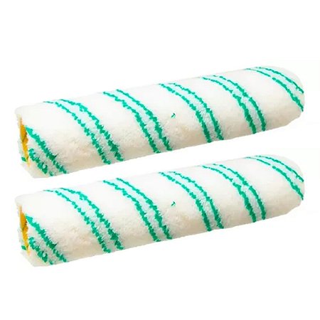 Kit 2 Rolo P/ Pintura Drywall Gesso Acartonado Antigota 23cm