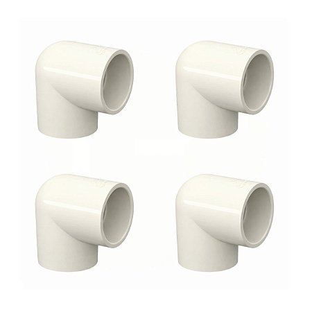 Kit 4 Joelho Cotovelo 90º Conexão Aquatherm CPVC 22mm Tigre