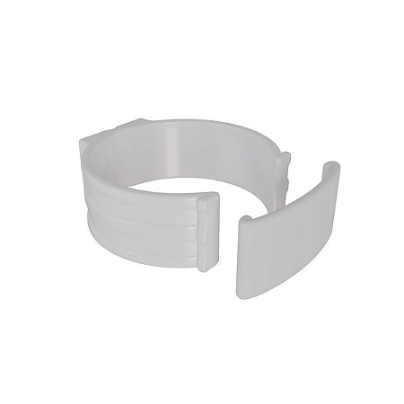 Abraçadeira Impacto C/ Trava Tubo 150mm 6'' Branca Estrela