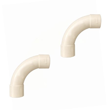 Kit 2 Curva Cotovelo 90º Conexão Aquatherm CPVC 22mm Tigre