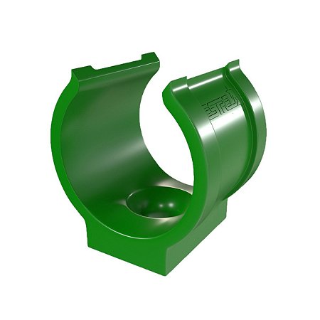 Abraçadeira Impacto P/ Cano Tubo 25mm 3/4'' Verde Estrela
