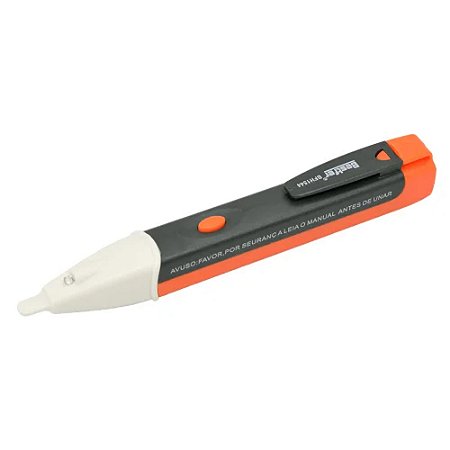 Caneta Detector De Tensão C/ Luz Som 1000V Portátil Bestfer