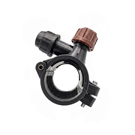Tee Serviço Integrado DN50 x 20mm Pead Preto PP Estrela