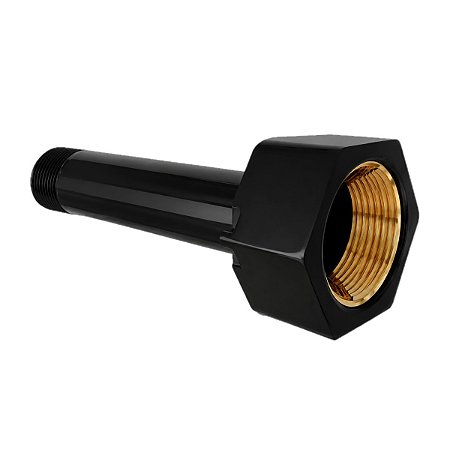 Tubete Longo 3/4'' DN20 Latão Conexão Hidrômetro Estrela