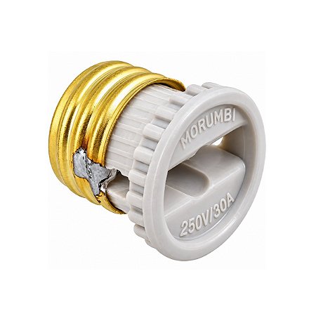 Fusível Rolha 30A 250V E27 Porcelana Morumbi