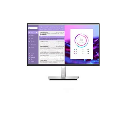 MONITOR DELL - Dell Client  P2422H 23.8 FHD C/ AJUSTE - CABO DP/HDMI/USB 3 ANOS