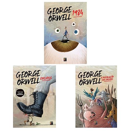 Box George Orwell Com 3 Livros