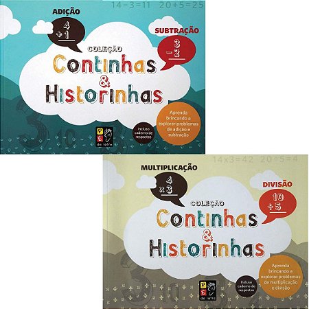 Kit Continhas e Historinhas - 2 Livros