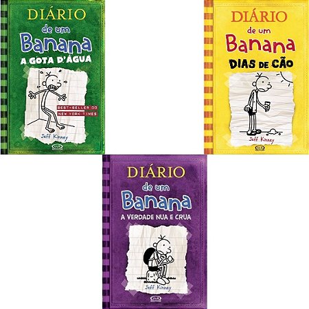 Kit Diário de um Banana - 3 Livros (Volumes 3, 4 e 5) - Slim