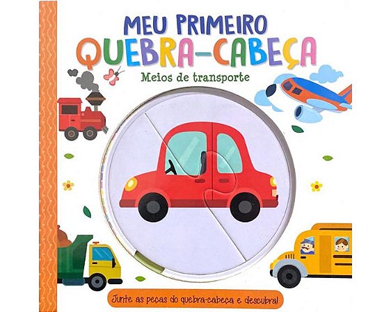 Meu Primeiro Quebra Cabeca - Meios De Transporte