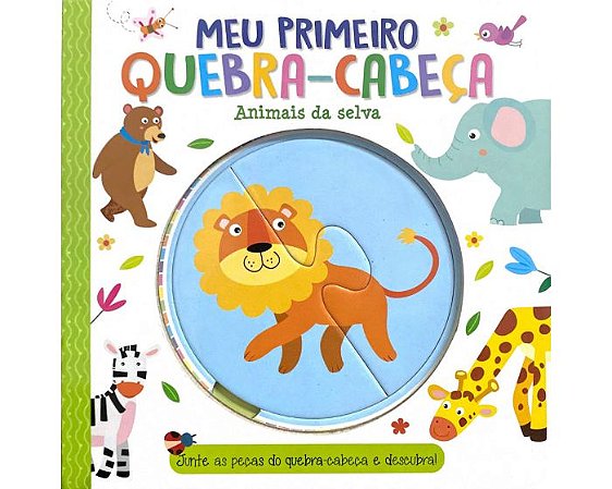 Meu Primeiro Quebra-Cabeca - Animais Da Selva