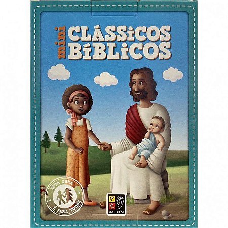 Kit Clássicos Bíblicos com 8 Mini Livros