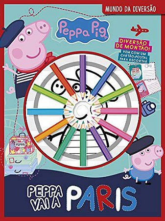 Mundo da Diversão com Lápis de Cor - Peppa Pig