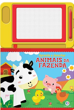 Lousa magnética - Animais da fazenda